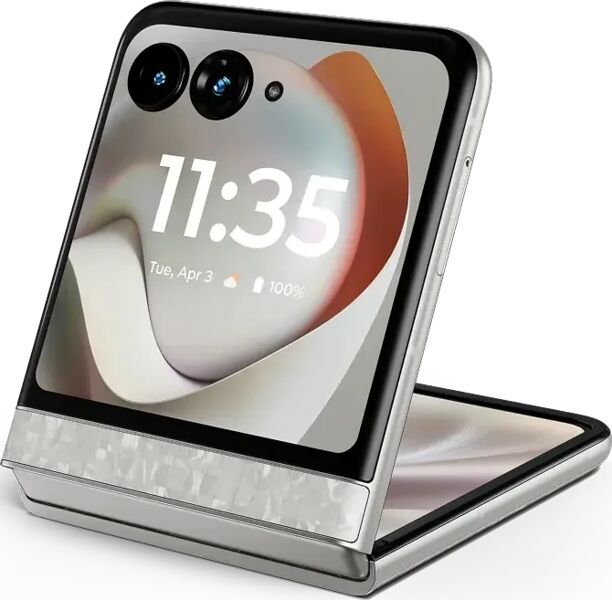 Motorola Razr 70 | 8 GB | 256 GB | Dual-SIM | PANTONE Bright White, image 2 of 5