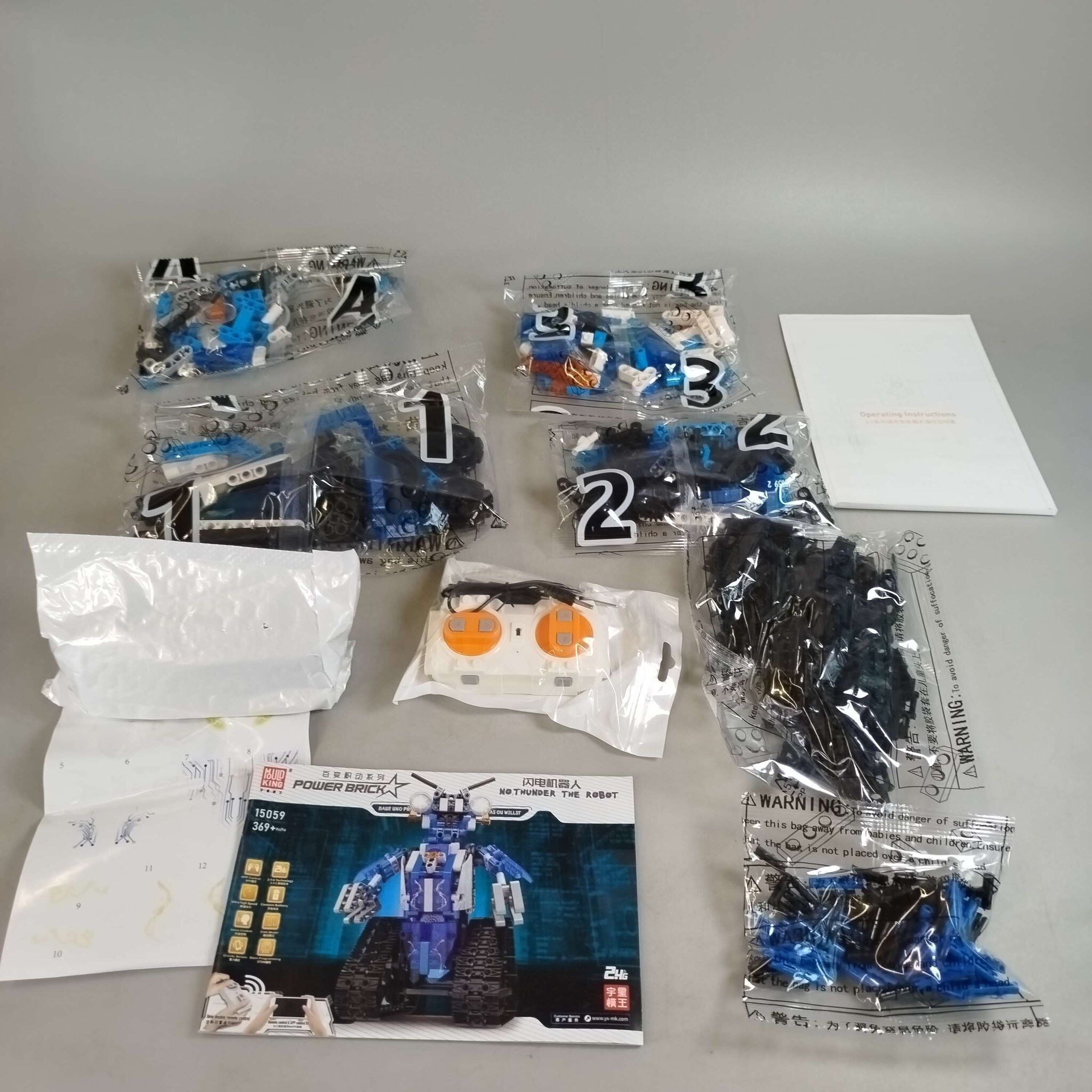 Mould King NO. THUNDER 15059 Roboter Konstruktionsspielzeuge
