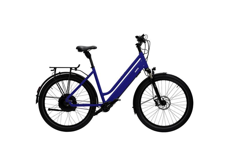 Möve Voyager LW (2023) | Tiefeinsteiger | dunkelblau matt | 27.5" | 58 cm | < 100 km | ohne Schloss 1