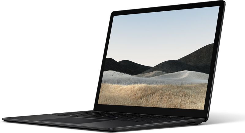 Microsoft Surface Laptop 4 | Ryzen 5 4680U | 13.5" | 16 GB | 256 GB SSD | noir mat | Rétroéclairage du clavier | Touch | Win 10 Home | IT