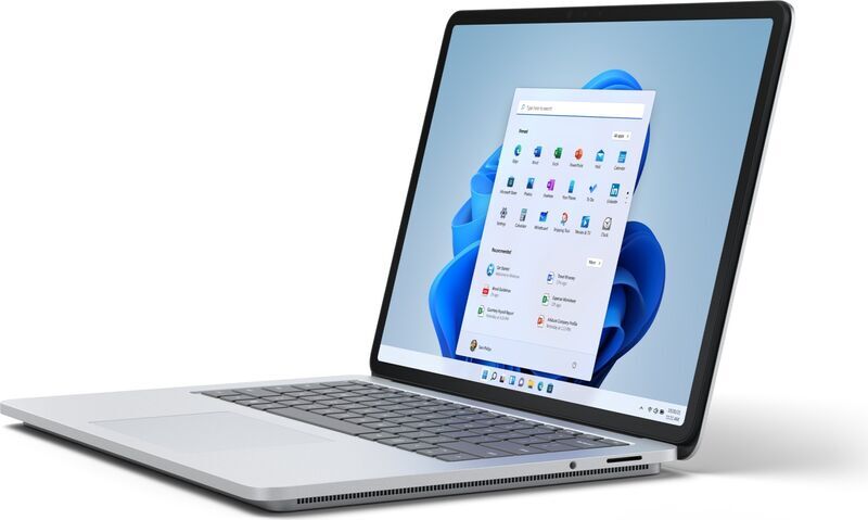 Microsoft Surface Laptop Studio | i5-11300H | 14.4" | 16 GB | 256 GB SSD | Platino | Lápiz óptico compatible | Win 11 Home | UK, image 3 of 6
