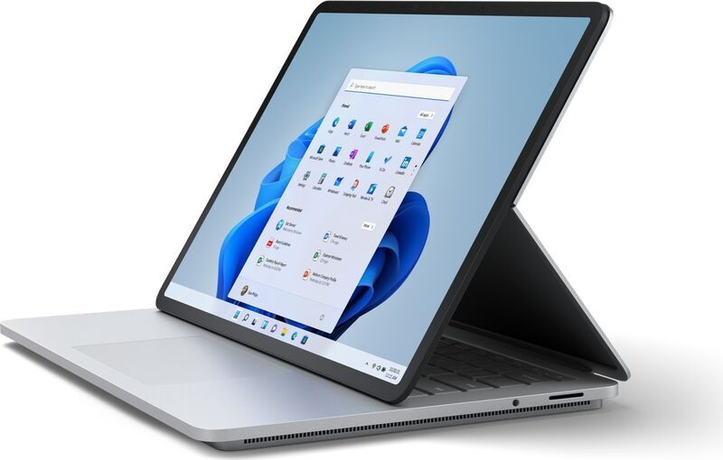 Microsoft Surface Laptop Studio | i5-11300H | 14.4" | 16 GB | 256 GB SSD | Platin | Win 11 Home | US 1
