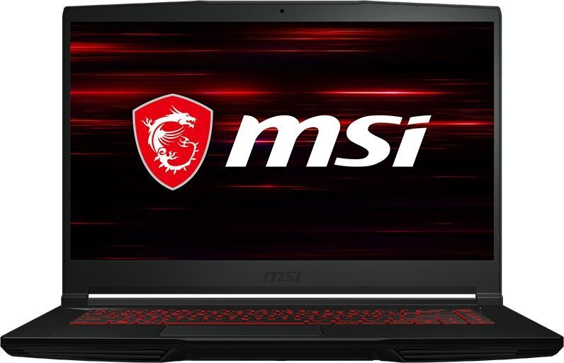 MSI GF63 Thin 10UD | i7-10750H | 15.6" | 8 GB | 512 GB SSD | RTX 3050 Ti | Bakgrundsbelyst tangentbord | Win 10 Home | DE