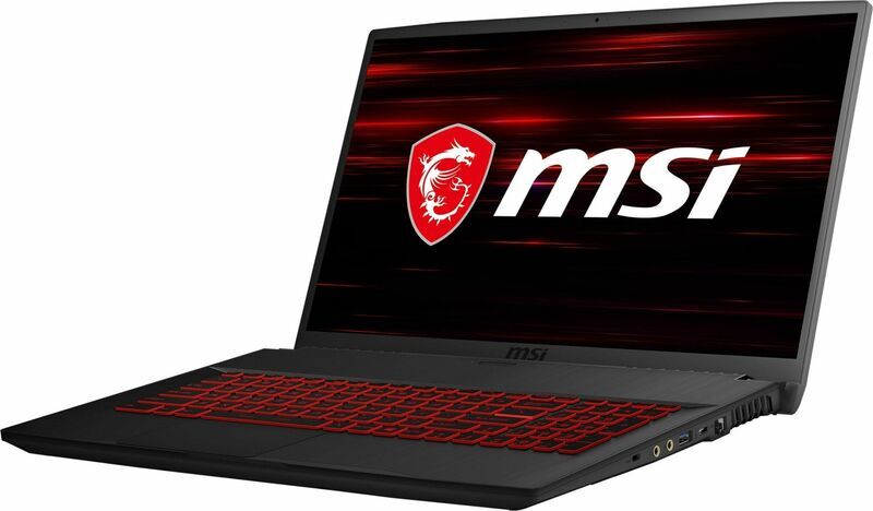 MSI GF75 Thin 10SCXR | i7-10750H | 17.3" | 8 GB | 512 GB SSD | 1 TB HDD | GTX 1650 | Podświetlenie klawiatury | Win 11 Home | US 3