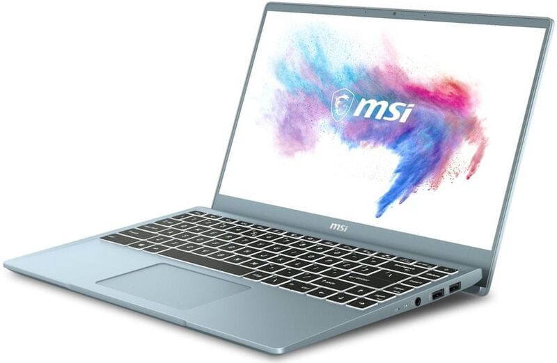 MSI Modern 14 B10MW | i5-10210U | 14" | 8 GB | 512 GB SSD | Win 11 Home | blau | FR 3
