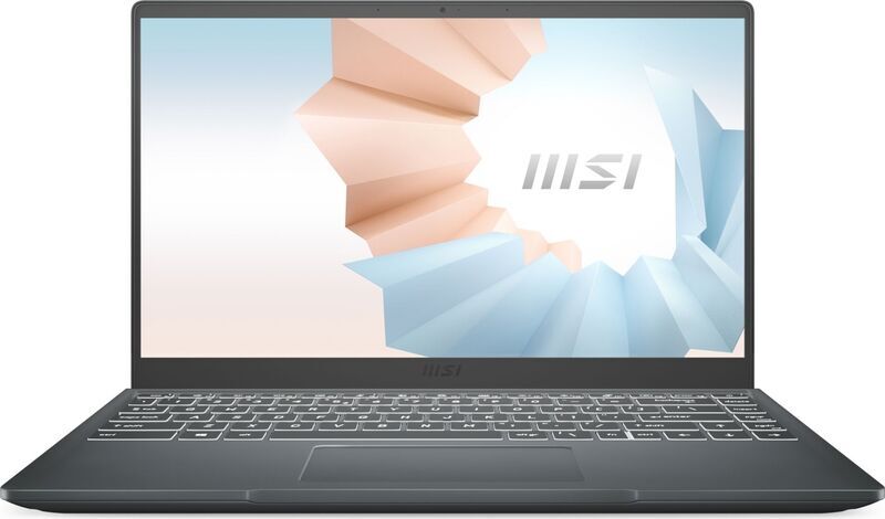 MSI Modern 14 B10MW | i5-10210U | 14" | 8 GB | 512 GB SSD | Win 11 Home | harmaa | FR 1