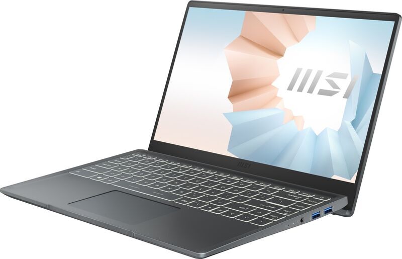 MSI Modern 14 B11 | i3-1115G4 | 14" | 8 GB | 256 GB SSD | Carbon Gray | Win 11 Home | IT 3