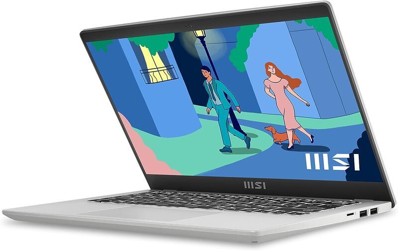 MSI Modern 14 C12M | i7-1255U | 14" | 16 GB | 1 TB SSD | Urban Silver | Win 11 Home | PT 4