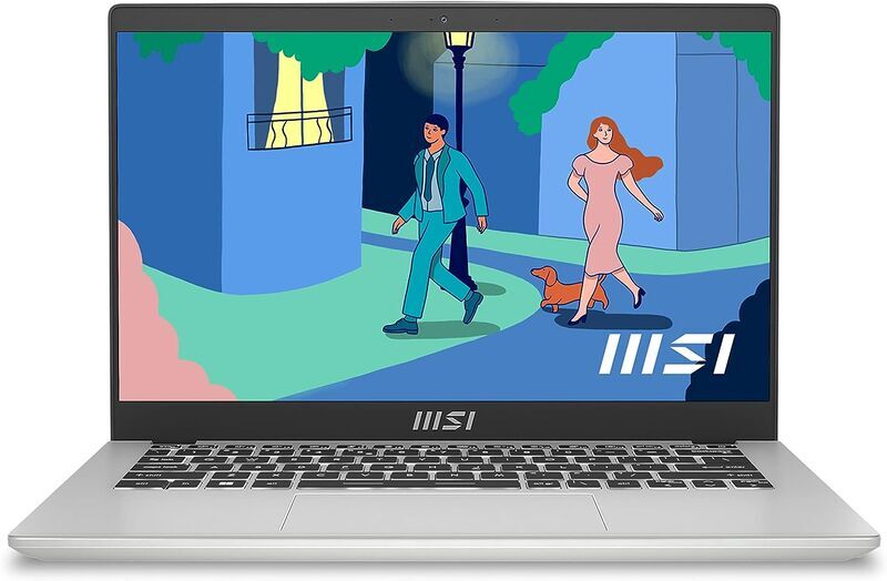 MSI Modern 14 C12M | i5-1235U | 14" | 8 GB | 512 GB SSD | Urban Silver | Win 11 Home | PT 1