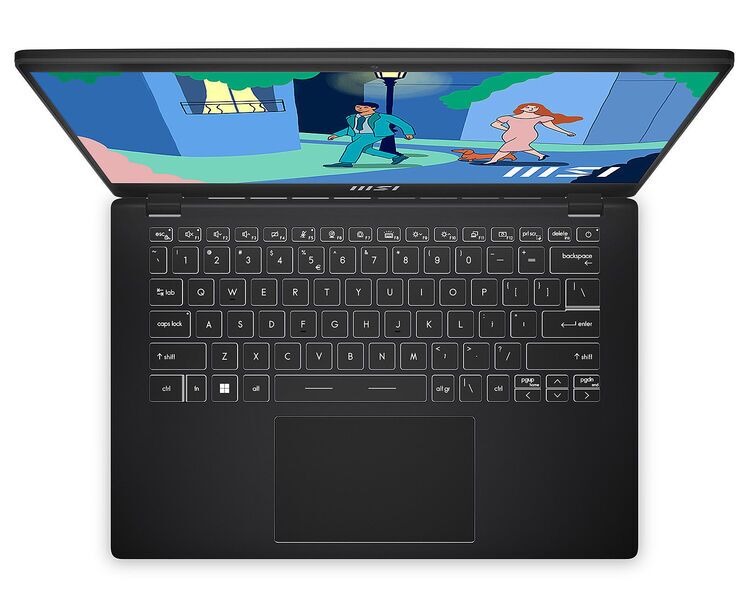 MSI Modern 14 C7M | Ryzen 7 7730U | 14" | 16 GB | 512 GB SSD | czarny | Win 11 Home | ND 3