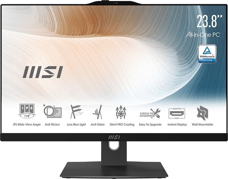 MSI Modern AM242P 12M | 23.8" | i7-1260P | 16 GB | 512 GB SSD | Win 11 Home | black | US 1