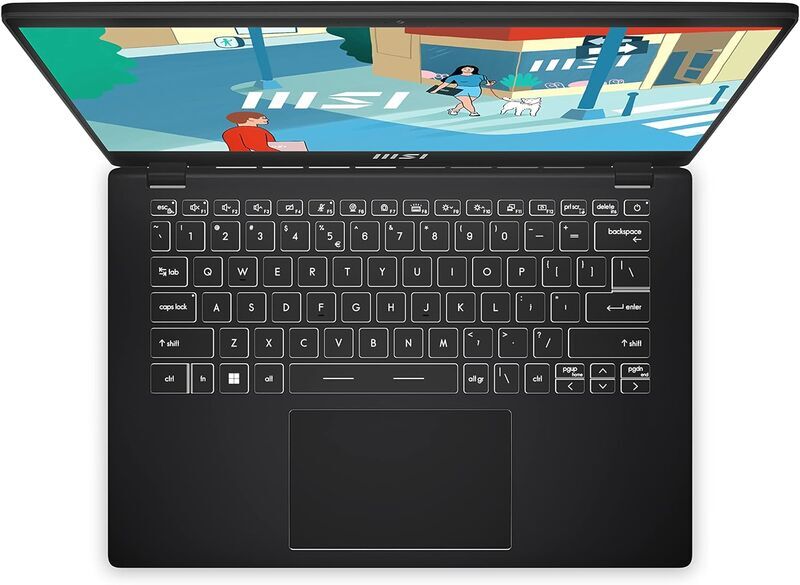 MSI Modern 14 C11M | i5-1155G7 | 14" | 8 GB | 512 GB SSD | Win 11 Home | czarny | US 4