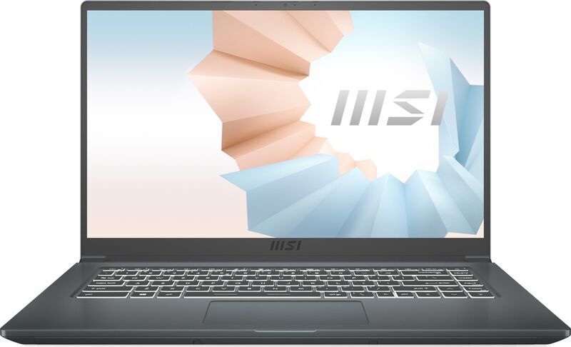 MSI Modern 15 A11 | i3-1115G4 | 15.6" | 8 GB | 512 GB SSD | Carbon Gray | Win 11 Home | IT