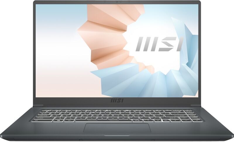 MSI Modern 15 A11MU | i3-1115G4 | 15.6" | 8 GB | 512 GB SSD | Carbon Gray | Win 11 Home | HU 2