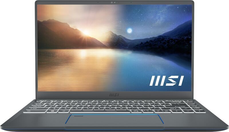 MSI Prestige 14 A11SC | i7-1185G7 | 14" | 16 GB | 1 TB SSD | FHD | FP | Win 11 Home | pelēks | PT, image 1 of 5