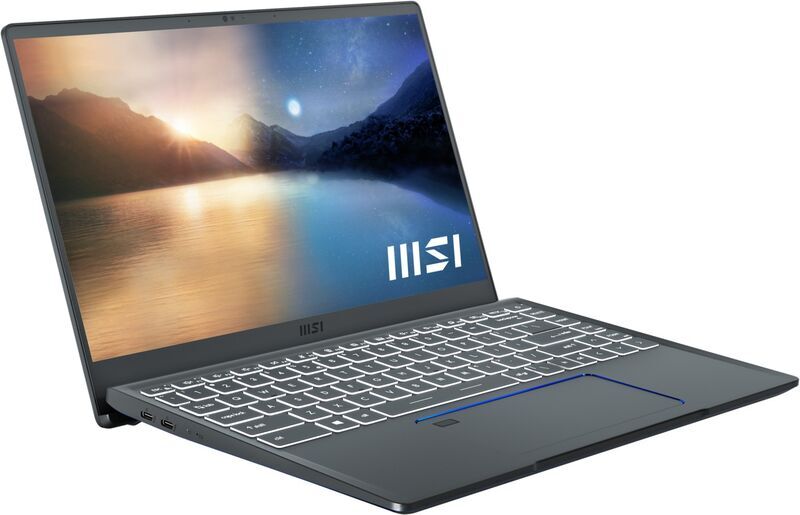 MSI Prestige 14 A11SC | i7-1185G7 | 14" | 16 GB | 1 TB SSD | FHD | FP | Win 11 Home | pelēks | PT, image 2 of 5