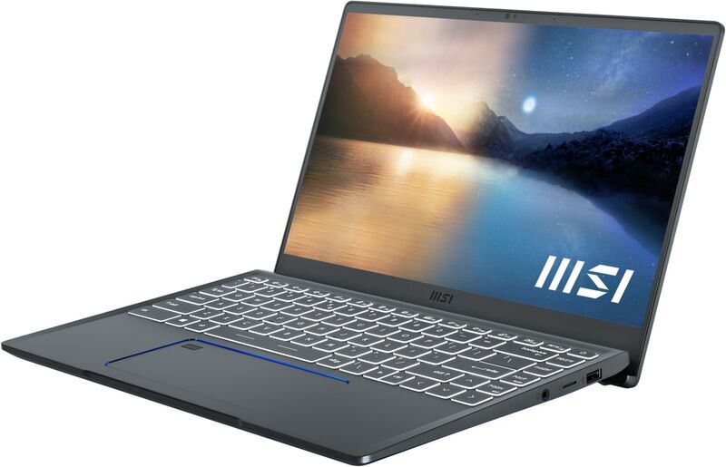 MSI Prestige 14 A11SC | i7-1185G7 | 14" | 16 GB | 1 TB SSD | FHD | FP | Win 11 Home | pelēks | PT, image 3 of 5