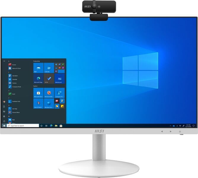 MSI Pro AP241 11M | 23.8" | i5-11400 | 8 GB | 256 GB SSD | Webcam | Win 11 Home | white | International English 1