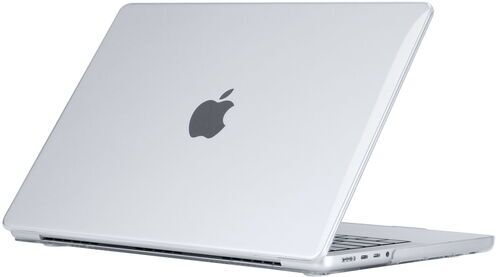 Hardshell Laptop Case 35% Recycled | MacBook Pro 14 (M1 | M2) | crystal clear