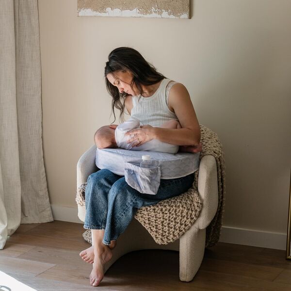 My Brest Friend Baby Wild Amerikanisches Stillkissen | 2023 | sininen/valkoinen 2