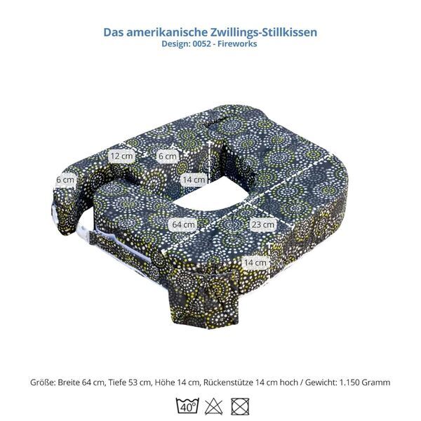 My Brest Friend Baby Wild Stillkissen | mehrfarbig 2