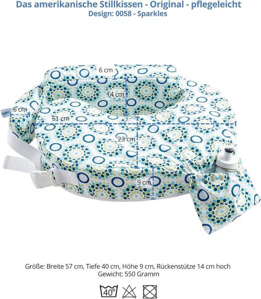 My Brest Friend Stillkissen Sparkles | white 5