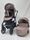 My junior Vigo 2-in-1 stroller | black/brown, thumbnail 2 of 5