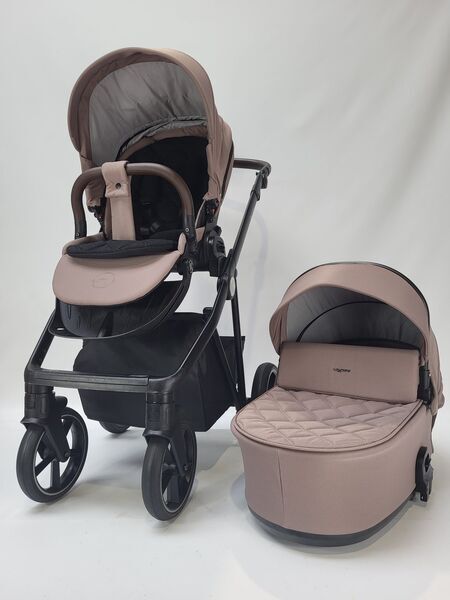 My junior Vigo 2-in-1 stroller | black/brown, image 2 of 5