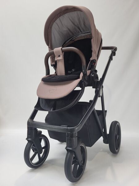 My junior Vigo 2-in-1 stroller | black/brown, image 3 of 5