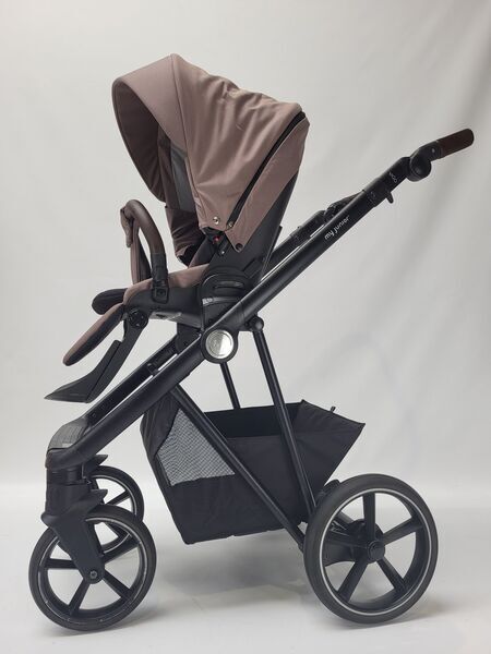 My junior Vigo 2-in-1 stroller | black/brown, image 4 of 5