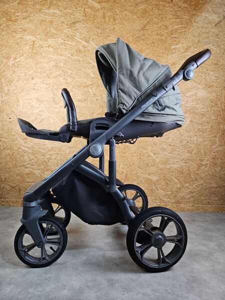 My Junior Vita Unique 2 Kombikinderwagen | hellgrün | Kinderwagen allein 4