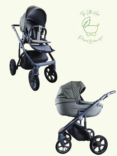 My Junior Vita Unique 2 Kombikinderwagen | hellgrün | Kinderwagen allein 1