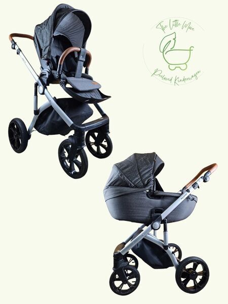 My Junior Vita Unique 2 Kombikinderwagen | gray | Kinderwagen allein 1