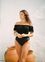 Narah Soleigh - Bonnie Bikini Bottom - Black | size L thumbnail 4/4
