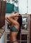 Narah Soleigh - Maya Bikini-Oberteil - Daisy Floral Green wendbar | Größe S thumbnail 3/5