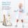 Navaris Baby Activity Lauflernwagen | braun thumbnail 2/2