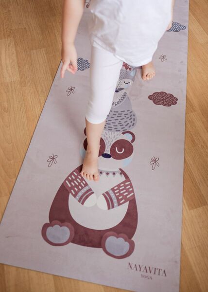 NAYAVITA Kinder-Yogamatte Animal Gang | Animal Gang 4