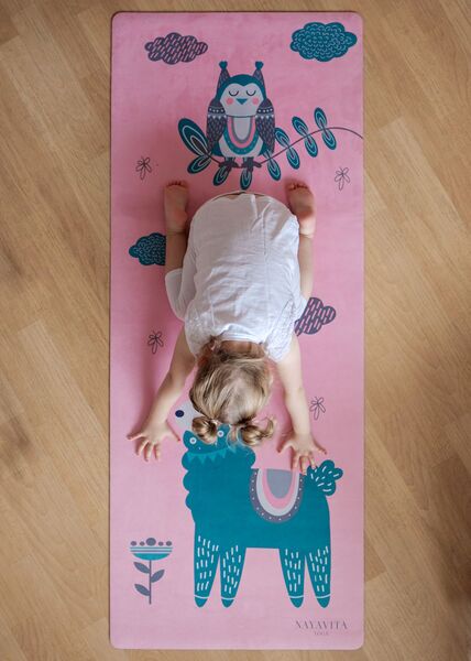 NAYAVITA Kids yoga mat Lamaste | Lamaste 2