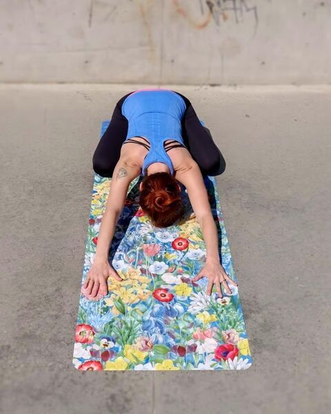 NAYAVITA Reise-Yogamatte Flower Power | Flower Power 4