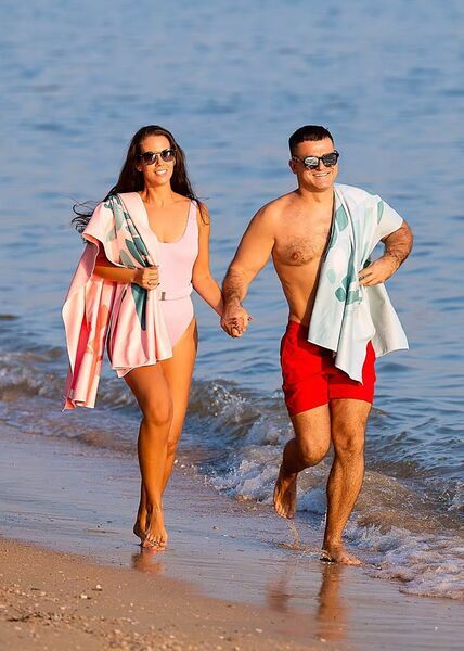 NAYAVITA Sporttuch Ananas | Hellblau 3