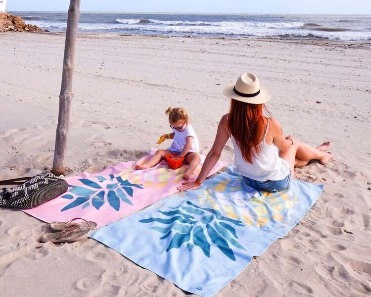 NAYAVITA Sporttuch Ananas | Hellblau 5