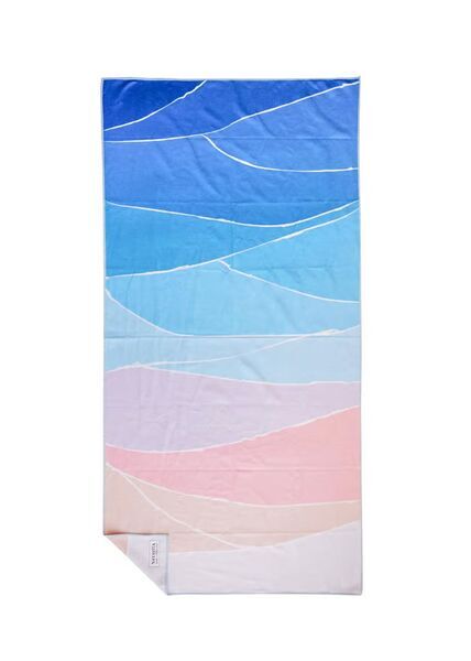 NAYAVITA Sports towel Life is a Beach | Blue & Mint 2