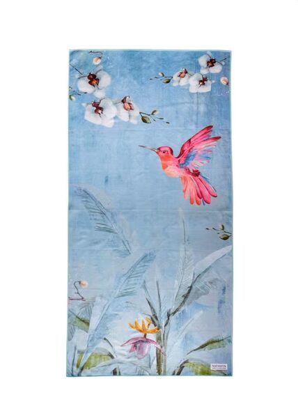 NAYAVITA Strandtuch Colibri | Türkis 1
