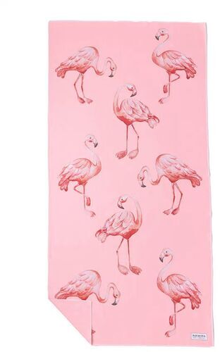 NAYAVITA Strandtuch (Flamingos) (RECYCLED)