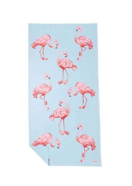 NAYAVITA Sporttuch Flamingos | Hellblau 1