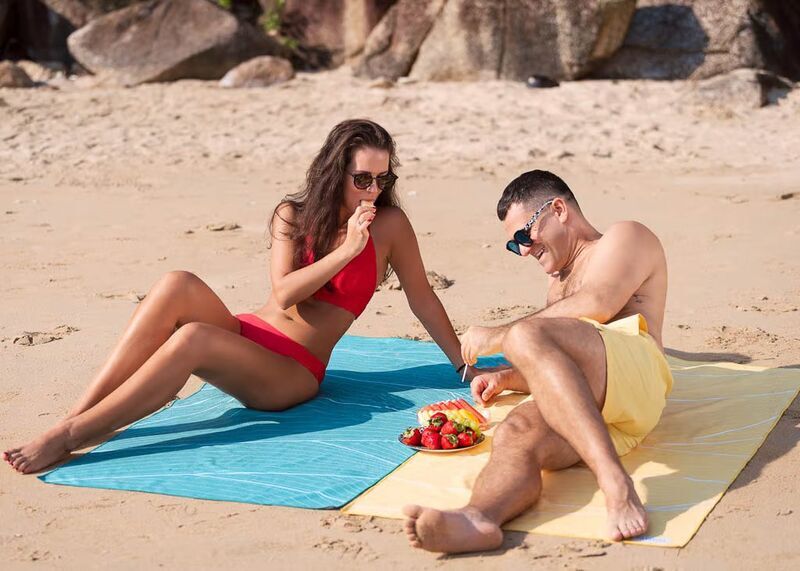 NAYAVITA Sporttuch Hängematten | Sonniges Gelb 2