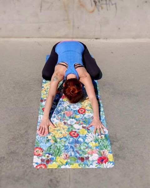NAYAVITA Yoga mat Flower Power | Flower Power 2