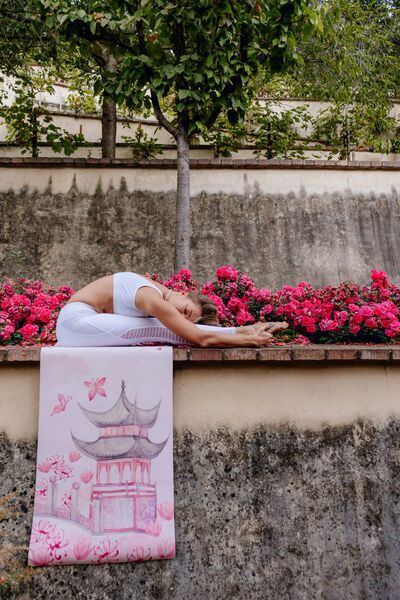 NAYAVITA Yogamatte Japanischer Garten | Japanischer Garten 5