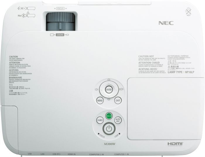 NEC M311W Proiettore | bianco 3