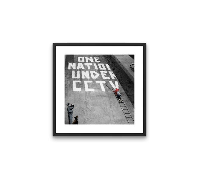 Newman Street - Banksy 40 x 40 cm | flerfarvet, image 2 of 4